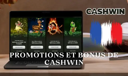 Promotions et bonus de CashWin