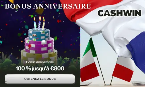 Bonus Anniversaire