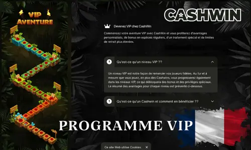 Programme VIP CashWin